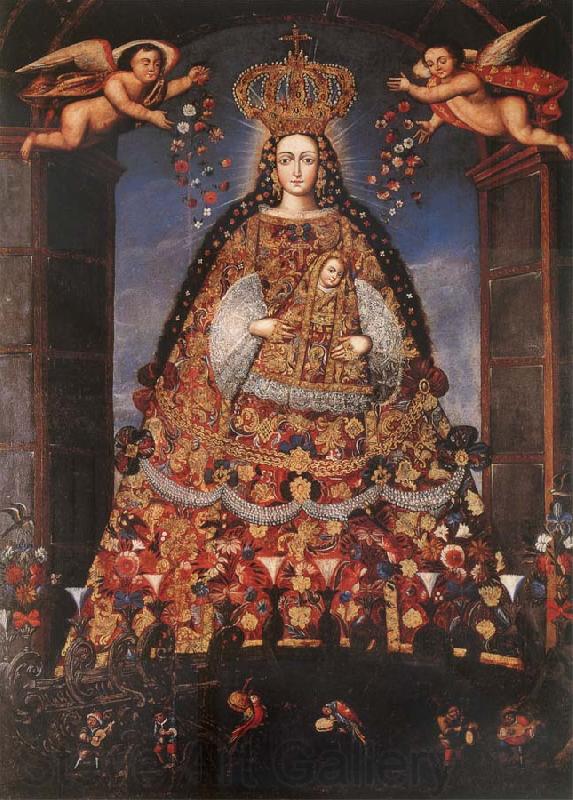 unknow artist The Virgin of Belen Spain oil painting art